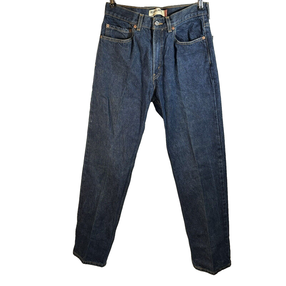 Levi's‎ 505 Regular Fit Jean for Men, Size 32x32 (30X31.5) Medium Stonewash